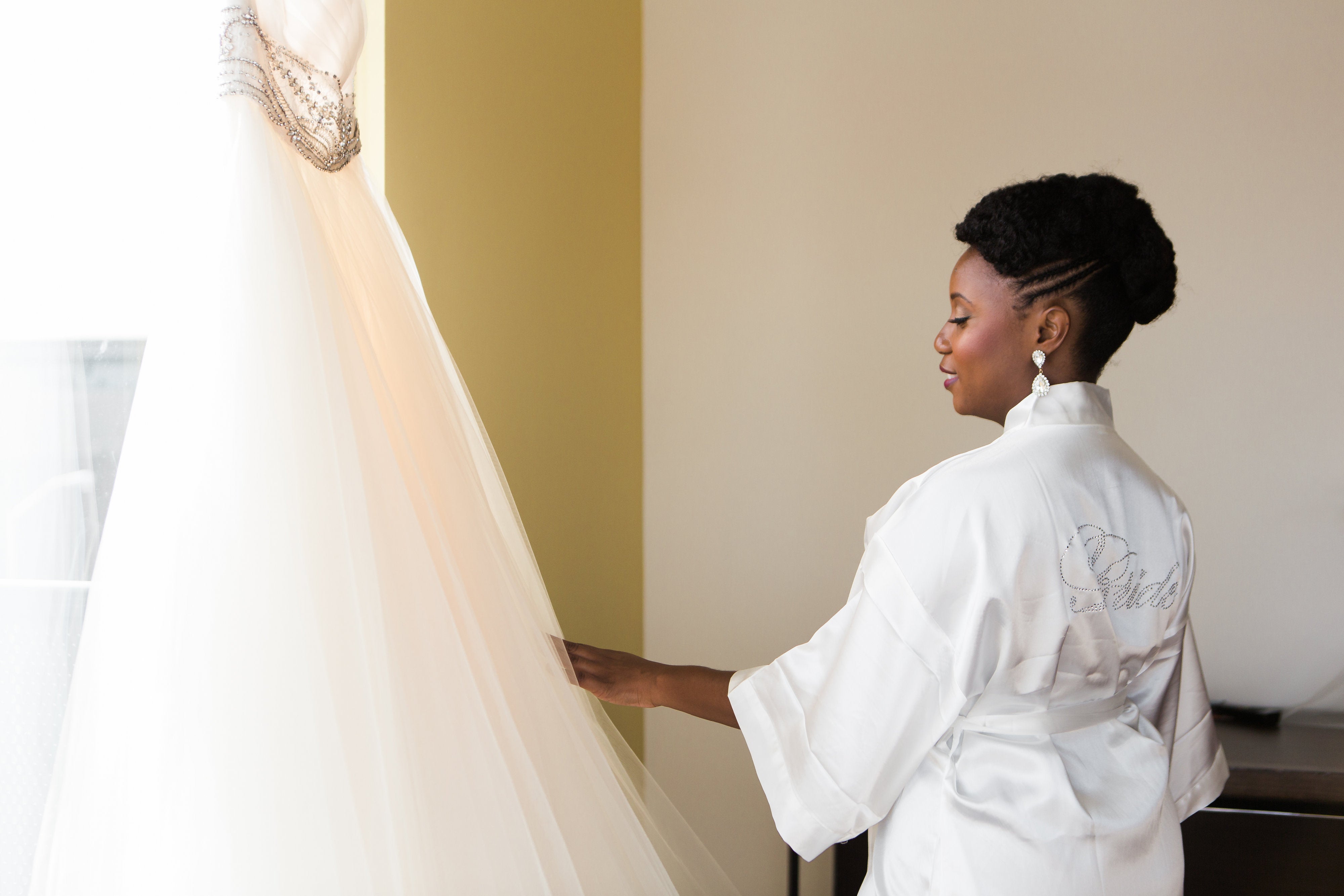 Bridal Bliss: Cottrell And Niles' Modern Wedding Was Simply Marvelous
